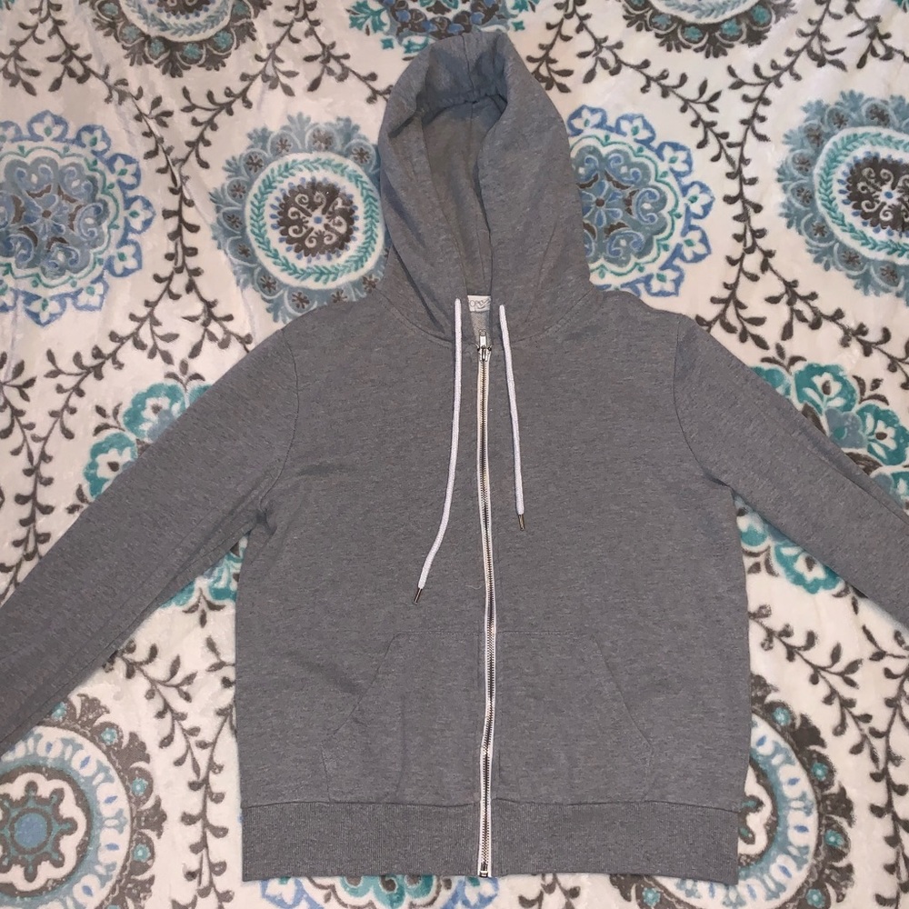 Gray Zip Up Jacket!